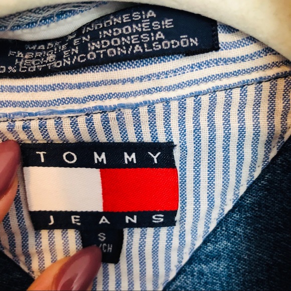 Tommy Hilfiger Jeans Vintage Oversized Button Down - Picture 4 of 7